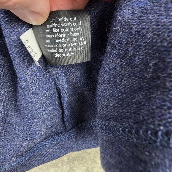 Lane Bryant Womens Open Cardigan Navy Blue Size 26/28 Polyester-Cotton - Picture 5 of 7